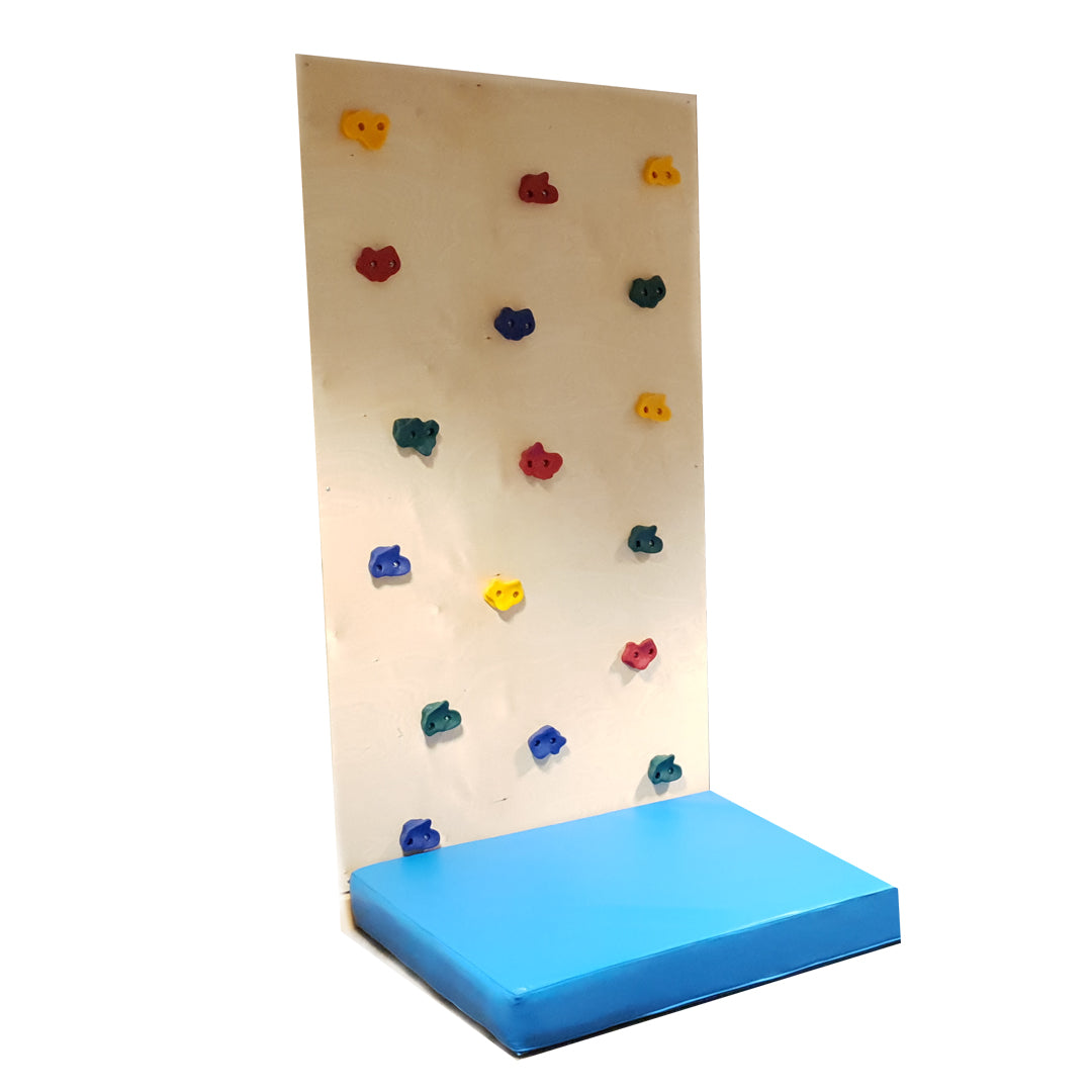 CLI1 - CLIMBING WALL WITH SAFETY MAT - 1 PANEL