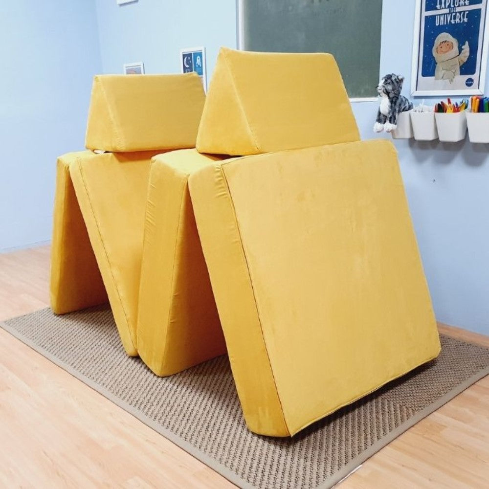 ISOSEAF9 Play Sofa in Yellow Suede (7)
