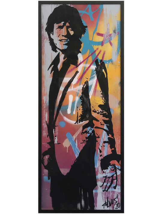 Mick Jagger, graffiti, wall décor Dubai, wall art, wall art Dubai, pop art, Dubai artists, art on canvas, spray paint art, paintings online, Dubai paintings online, Charlie's box (6)