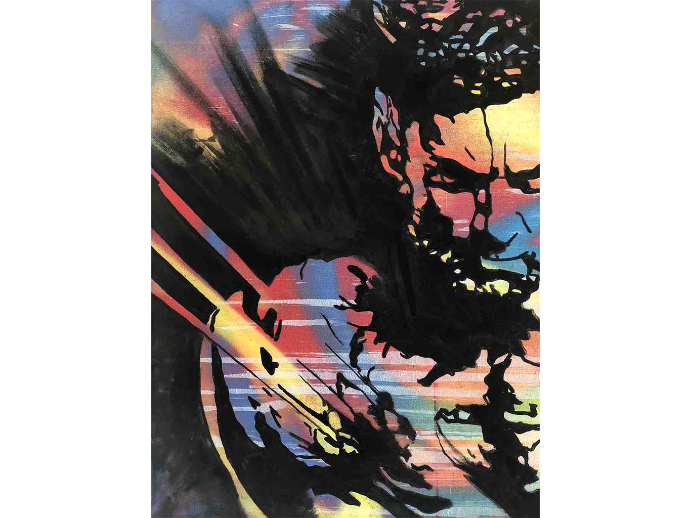 Wolverine-graffiti-wall-décor-Dubai-wall-art-wall-art-Dubai-pop-art-Dubai-artists-art-on-canvas-spray-paint-art-paintings-online-Dubai-paintings-online-Charlies-box-3