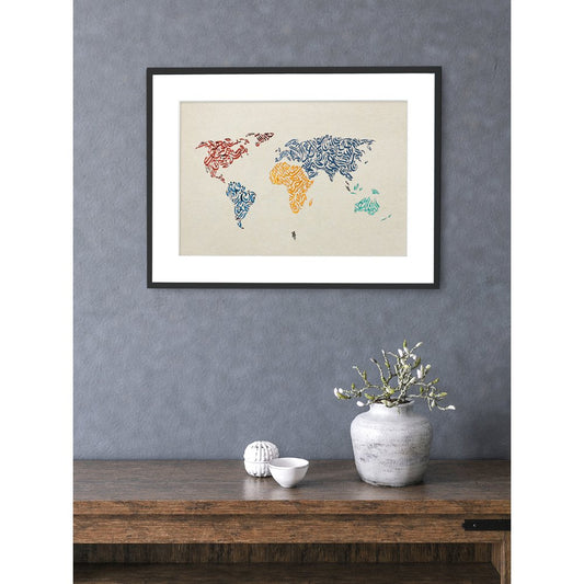 World Map lifestyle Background