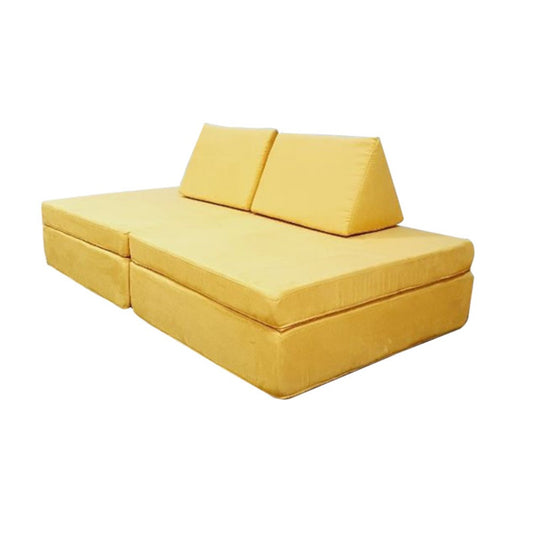 play sofa - yellow
