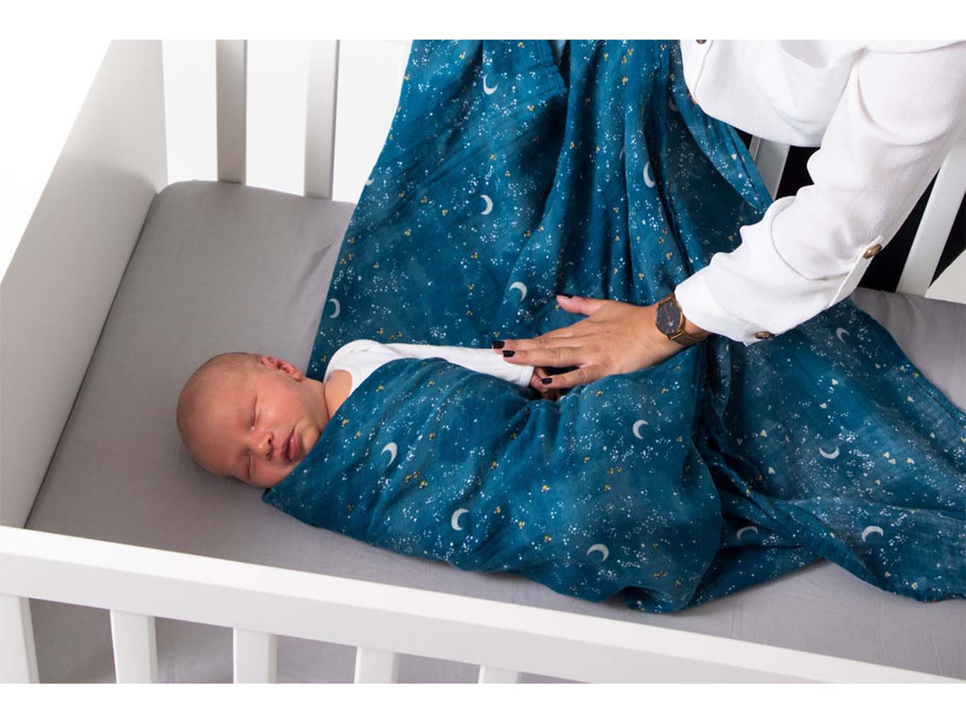 starry night swaddle